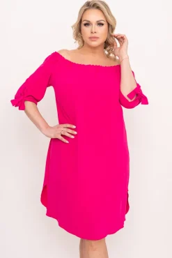 Fuksjowa Sukienka VALENCIA
