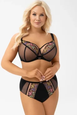 G002 biustonosz miękki czarny LILU