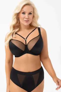 G005 biustonosz miękki czarny MARISA