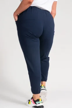 Granatowe Spodnie alladynki ARGEA