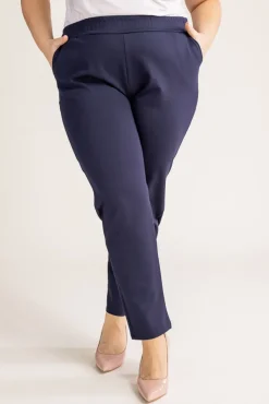 Granatowe Spodnie CINTA