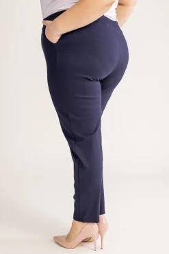 Granatowe Spodnie CINTA