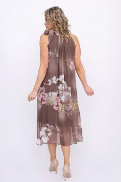 Jasnobrązowa Sukienka LOPEZA