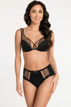 K441/1 biustonosz miękki czarny LUISSE