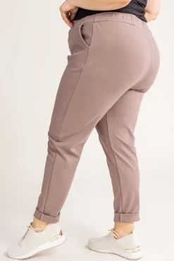 Kawowe Spodnie CINTA