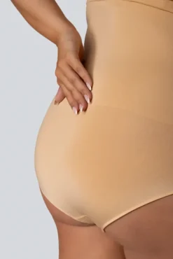 Majtki wyszczuplające HIGH-WAISTED SMOOTHWEAR CHAMPAGNE PEARL