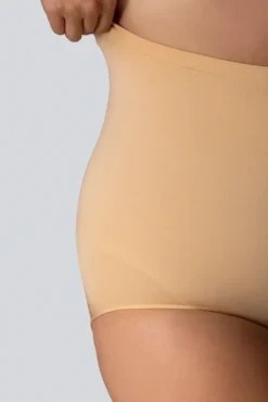 Majtki wyszczuplające HIGH-WAISTED SMOOTHWEAR CHAMPAGNE PEARL