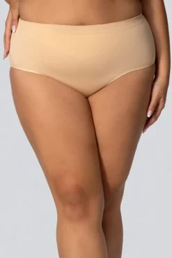 Majtki wyszczuplające MID-WAISTED SMOOTHWEAR CHAMPAGNE PEARL