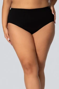 Majtki wyszczuplające MID-WAISTED SMOOTHWEAR ONYX