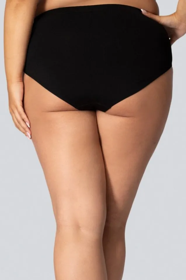 Majtki wyszczuplające MID-WAISTED SMOOTHWEAR ONYX