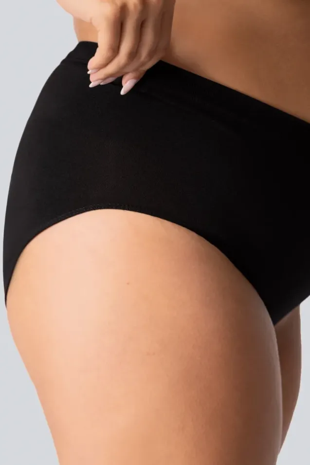 Majtki wyszczuplające MID-WAISTED SMOOTHWEAR ONYX