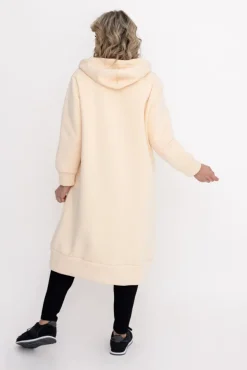 Piaskowa Bluza ocieplana VERMEN