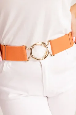 Pomarańczowo-złoty Pasek KERIM