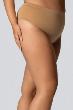 Stringi wyszczuplające MID-WAISTED SMOOTHWEAR GOLDEN PEARL