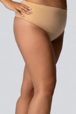 Stringi wyszczuplające MID-WAISTED SMOOTHWEAR CHAMPAGNE PEARL