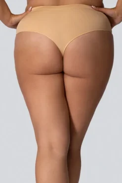 Stringi wyszczuplające MID-WAISTED SMOOTHWEAR CHAMPAGNE PEARL