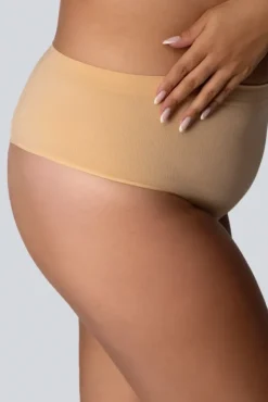 Stringi wyszczuplające MID-WAISTED SMOOTHWEAR CHAMPAGNE PEARL