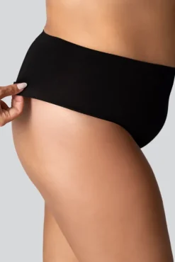 Stringi wyszczuplające MID-WAISTED SMOOTHWEAR ONYX