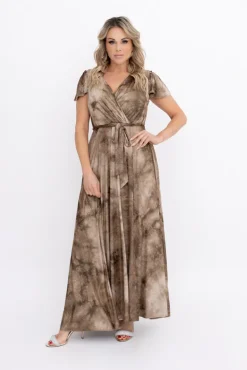 Sukienka brokatowa JULIETTA Wzór 3