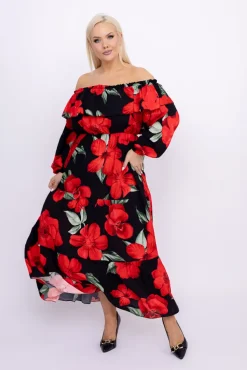 Sukienka hiszpanka VERTENI Wzór 4