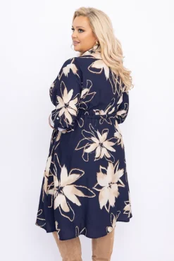 Sukienka koszulowa AUTUMNO Wzór 4