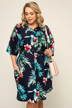 Sukienka Koszulowa GARTIO Wzór 2