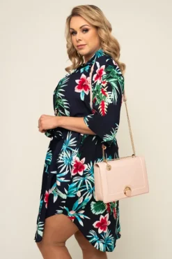 Sukienka Koszulowa GARTIO Wzór 2