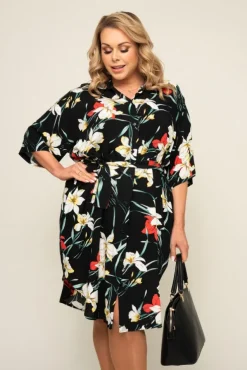 Sukienka Koszulowa GARTIO Wzór 1