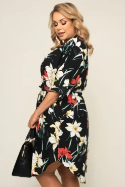 Sukienka Koszulowa GARTIO Wzór 1