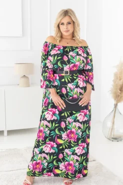 Sukienka maxi AMALTE Wzór 6