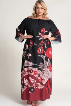 Sukienka maxi AMALTE Wzór 1