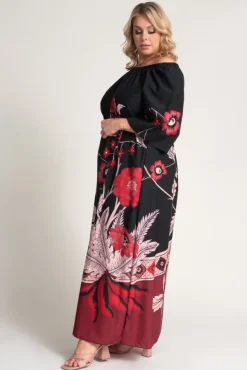 Sukienka maxi AMALTE Wzór 1