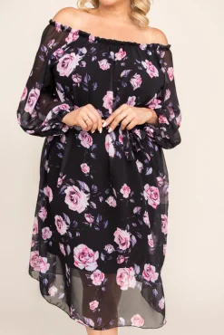 Sukienka szyfonowa ORKUZI Wzór 2