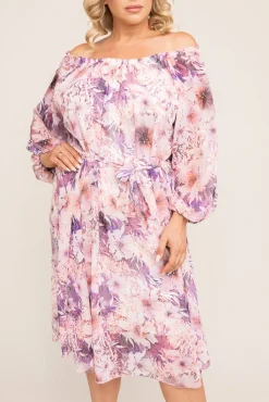 Sukienka szyfonowa ORKUZI Wzór 4