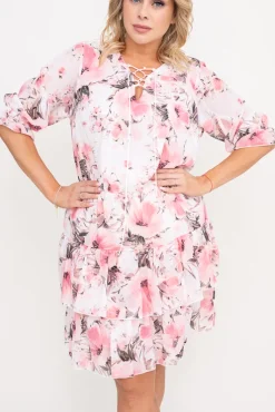 Sukienka szyfonowa ROSETTI Wzór 2