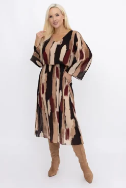 Sukienka szyfonowa SIMENI Wzór 2