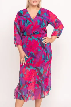 Sukienka szyfonowa TRIGA Wzór 3