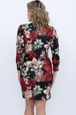 Sukienka z marszczeniem VISTERO Wzór 1