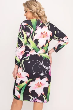 Sukienka z marszczeniem VENUI Wzór 1