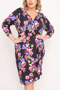 Sukienka z marszczeniem VENUI Wzór 2