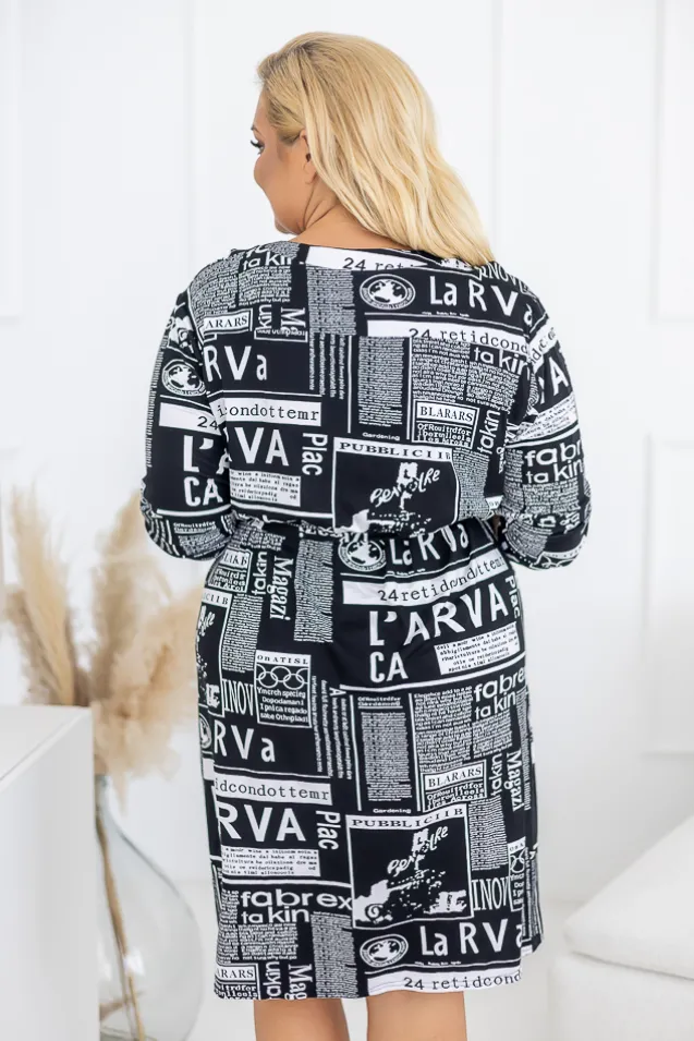 Sukienka z rozsuwanym dekoltem MEGAZI