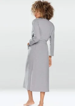 Szary Szlafrok bawełniany MELISSA