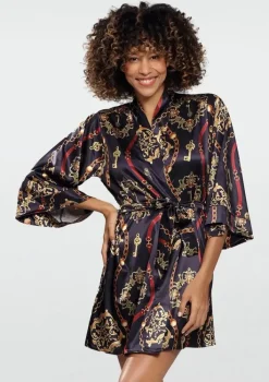 Szlafrok satynowy DK-P 014