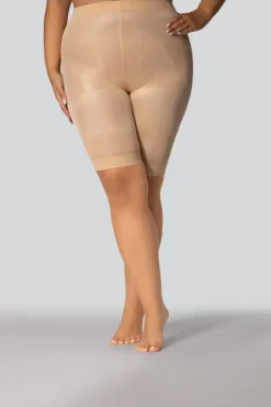 Szorty wyszczuplające MID-WAISTED SMOOTHWEAR CHAMPAGNE PEARL
