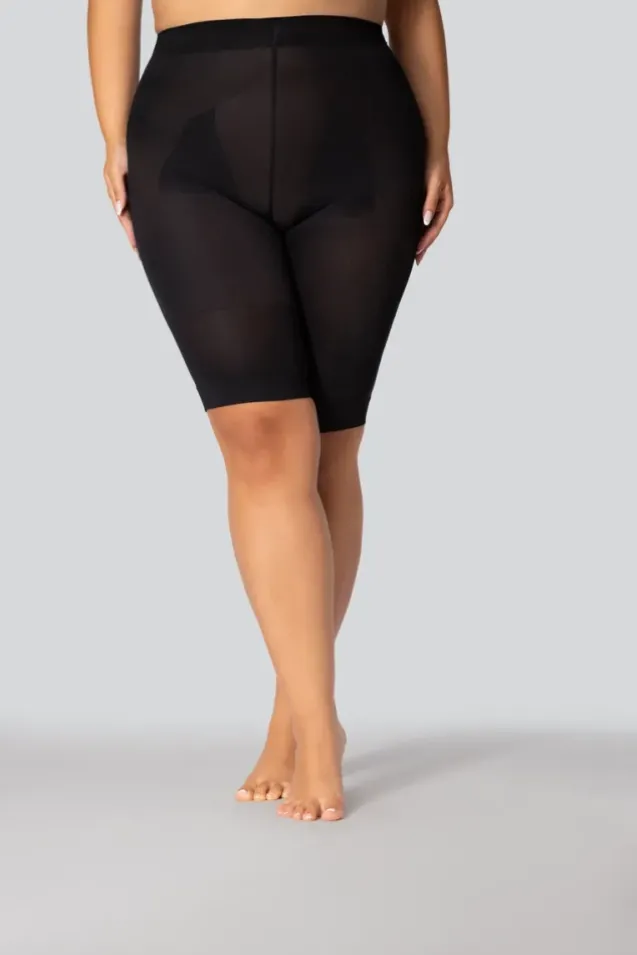 Szorty wyszczuplające MID-WAISTED SMOOTHWEAR ONYX