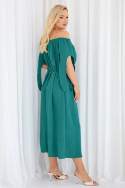 Turkusowa Sukienka DERTUZI