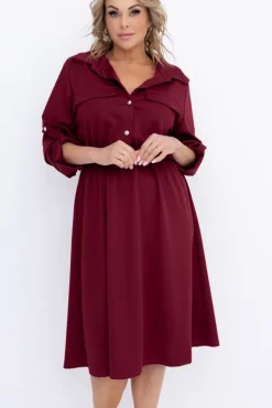 Wiśniowa Sukienka EVERI