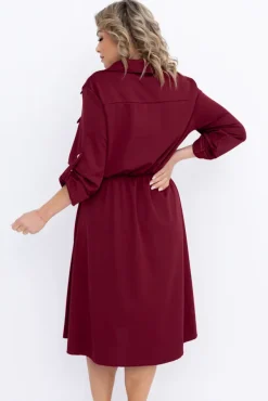 Wiśniowa Sukienka EVERI