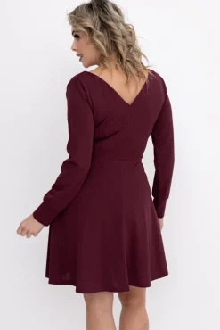 Wiśniowa Sukienka KIARA