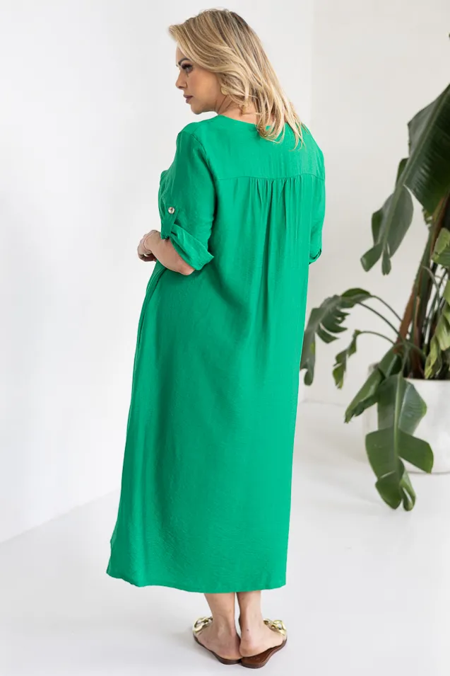 Zielona Sukienka RAYLE